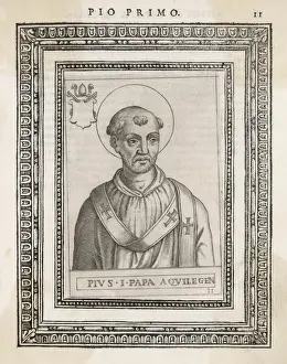 Pope Pius I Print - Early Christian Pope