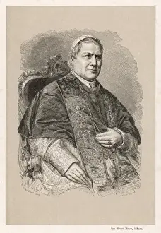 Pope Pius IX Portrait Prints: Pope Pius IX