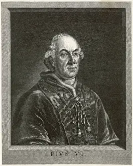 Catholic Church History Prints: Pope Pius VI