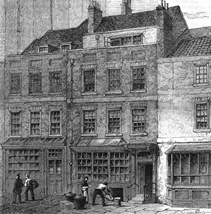 Historic Houses In London Prints: Popes house