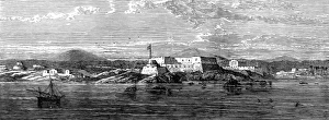 Port of Christianborg near Accra, 1873 Port of Christianborg near Accra, 1873