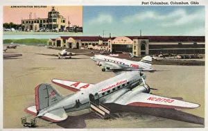 Port Columbus Airport, Columbus, Ohio, USA Port Columbus Airport, Columbus, Ohio, USA