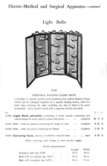 Portable Light Bath Print, 1930
