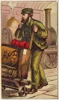 London Transportation History Prints: Porter (Petherick)