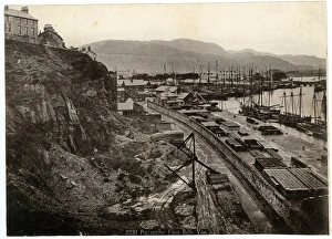 Porthmadog from Belle Vue, Gwynedd, North Wales Porthmadog from Belle Vue, Gwynedd, North Wales