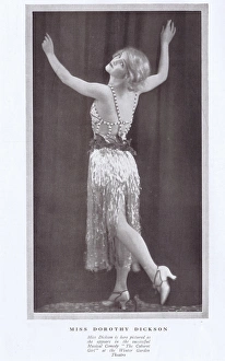A portrait of the American dancer Dorothy Dickson A portrait of the American dancer Dorothy Dickson