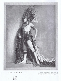 Portrait of the American dancer Ted Shawn, London, 1922 Portrait of the American dancer Ted Shawn, London, 1922