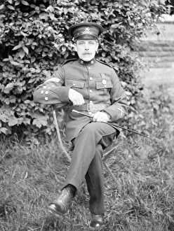 Portrait of an army corporal, Mid Wales Portrait of an army corporal, Mid Wales