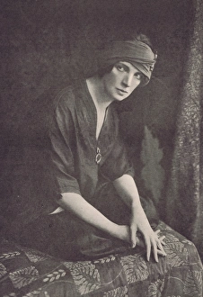Portrait of the dancer Maud Allen, London, 1921 Portrait of the dancer Maud Allen, London, 1921