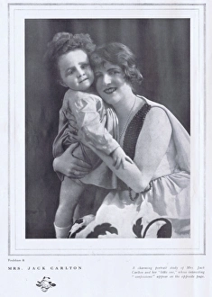 Portrait of the exhibition dancer Mrs Jack Carlton, London Portrait of the exhibition dancer Mrs Jack Carlton, London