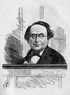 Portrait of George Grossmith, court reporter for The Times Portrait of George Grossmith, court reporter for The Times