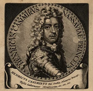 Portrait of Henry Casimir II of Nassau-Dietz (1657-1696) Portrait of Henry Casimir II of Nassau-Dietz (1657-1696)