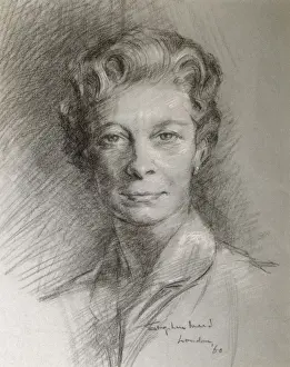 Portrait of Stephen Ward Print by Stephen Ward (1912-1963)