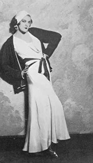 Portrait of Jeanne Aubert, the French actress Portrait of Jeanne Aubert, the French actress