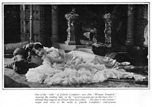 A portrait of Juliette Compton in the British film Woman Tem A portrait of Juliette Compton in the British film Woman Tem