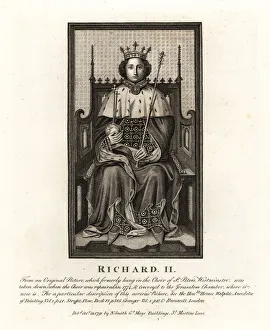Portrait of King Richard II of England Portrait of King Richard II of England