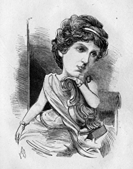 Portrait of Marie Roze, French operatic soprano Portrait of Marie Roze, French operatic soprano
