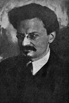 Russian Leader Prints: Leon Trotsky Print: Russian Revolutionary Leader