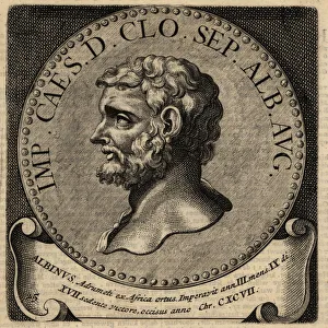 Portrait of Roman Emperor Clodius Albinus Portrait of Roman Emperor Clodius Albinus