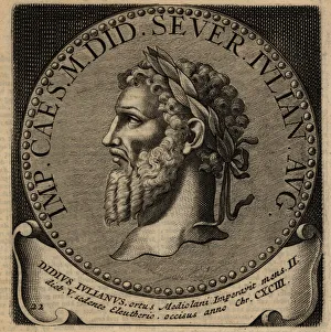 Portrait of Roman Emperor Didius Julianus Portrait of Roman Emperor Didius Julianus