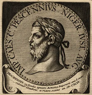 Portrait of Roman Emperor Pescennius Niger Portrait of Roman Emperor Pescennius Niger