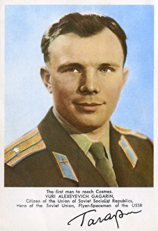 Portrait of Yuri Alexeyevich Gagarin Portrait of Yuri Alexeyevich Gagarin