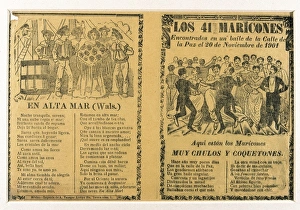 POSADA, Jos頇uadalupe (1852-1913). Printed songs POSADA, Jos頇uadalupe (1852-1913). Printed songs