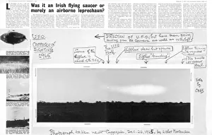 Possible UFO sighting in Ireland Possible UFO sighting in Ireland