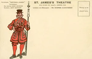 Postcard, St Jamess Theatre, King Street, London Postcard, St Jamess Theatre, King Street, London