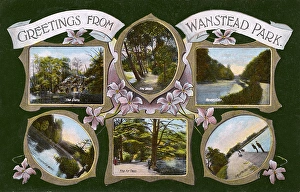 Postcard of Wanstead Park Postcard of Wanstead Park