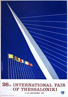 Poster, 26th International Fair of Thessaloniki Poster, 26th International Fair of Thessaloniki
