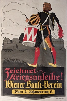 Poster advertising Austrian War Bonds Poster advertising Austrian War Bonds