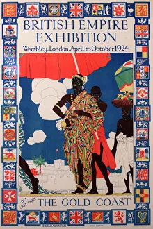 Poster advertising the British Empire Exhibition Poster advertising the British Empire Exhibition