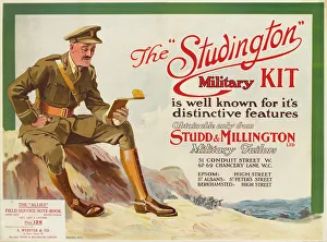 Poster advertising British military uniform, WW1 Poster advertising British military uniform, WW1