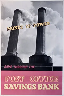 Poster advertising Post Office Savings Bank Poster advertising Post Office Savings Bank
