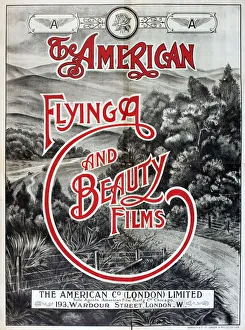 Poster, The American Flying and Beauty Films Poster, The American Flying and Beauty Films