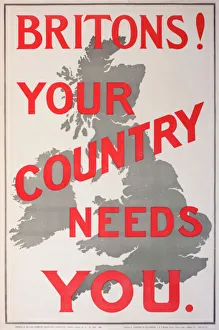 Poster, Britons! Your Country Needs You Poster, Britons! Your Country Needs You