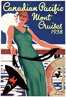 Poster for Candian Pacific Mont Cruises Poster for Candian Pacific Mont Cruises