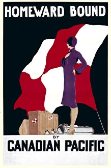 Poster design for Canadian Pacific travel Poster design for Canadian Pacific travel
