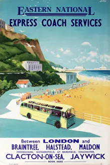 Poster for Eastern National Express Coach Services Poster for Eastern National Express Coach Services