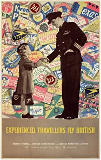 New images august 2021/poster experienced travellers fly british boac New images august 2021/poster experienced travellers fly british boac