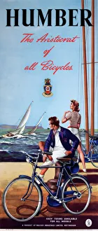 Poster, Humber, the Aristocrat of all Bicycles Poster, Humber, the Aristocrat of all Bicycles