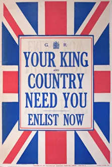 Poster, Your King and Country Need You Poster, Your King and Country Need You