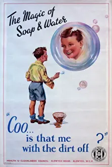 The Magic of Soap and Water Print