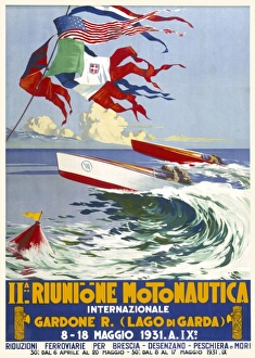 Poster for Speedboat Race - Lake Garda Poster for Speedboat Race - Lake Garda