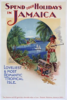 Poster, Spend your Holidays in Jamaica Poster, Spend your Holidays in Jamaica