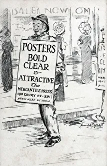 Posters, Bold, Clear & Attractive, The Mercantile Press, Ebury Street Posters, Bold, Clear & Attractive, The Mercantile Press, Ebury Street