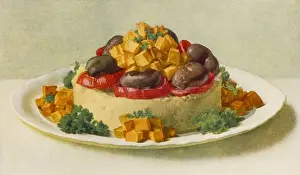 Potato and Tomato Print
