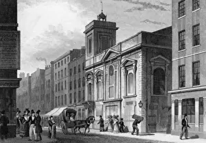 Historical Buildings In London Prints: POULTRY