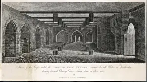 Palace Of Westminster Interior Prints: Powder Plot Cellar